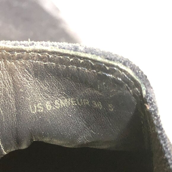 Vince Womens Newlyn Chelsea Boot Slip On Suede Navy Blue 6.5 - Picture 6 of 6